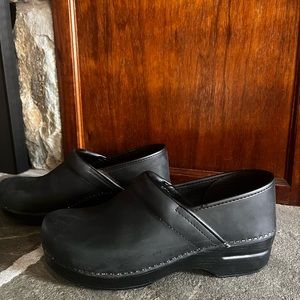 Dansko black clog